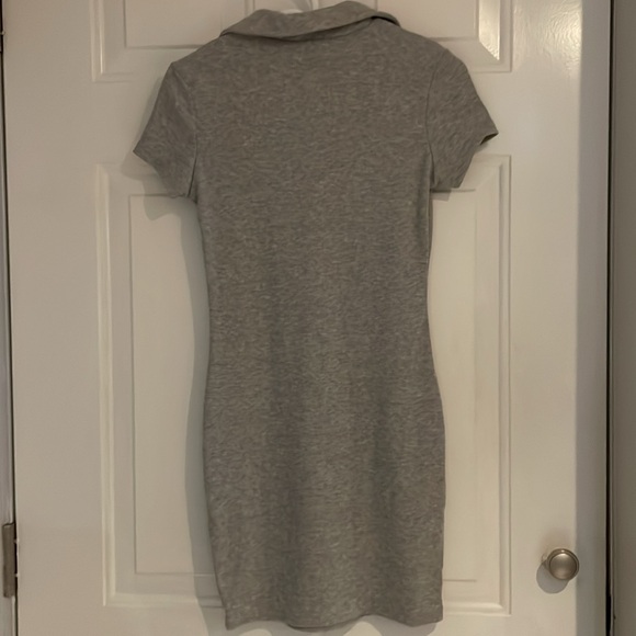 Gray Mini Dress - Picture 3 of 3